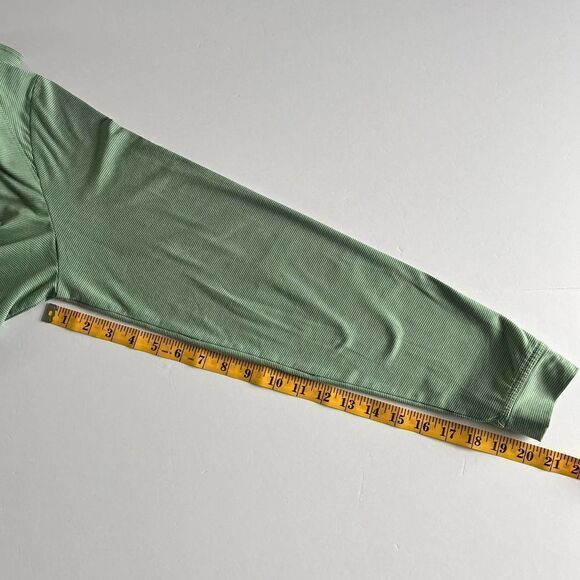 johnnie-O x Cisco Brewers Nantucket Vaughn Striped Performance Zip Men's Small - Picture 10 of 14